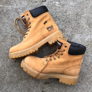 Timberland pro series steel toe boots